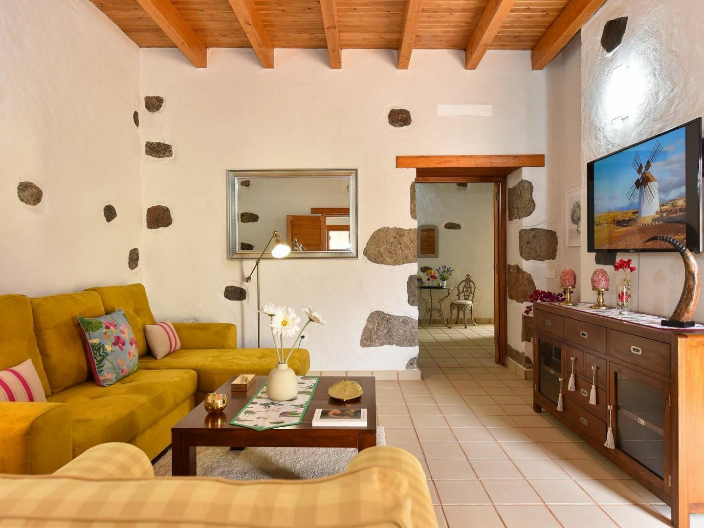 Los Algodones Cottage With Pool Ingenio Exterior foto